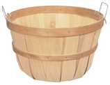530SH Half Peck Natural Basket w/Side Handles