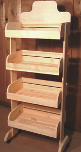 7788 4 Crate Rack w/Casters