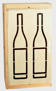 7962 Wine Box for 2 Bottles