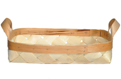 828SH Large Rectangle Basket w/Side Handles