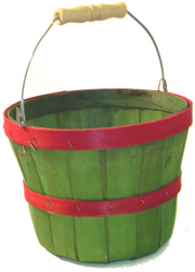 1/4 Peck Green w/ 2 Red Bands